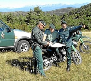 Agentes del SEPRONA en una foto de archivo