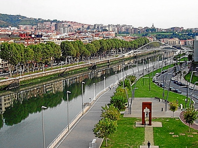 Paseo del Arenal, Bilbao.