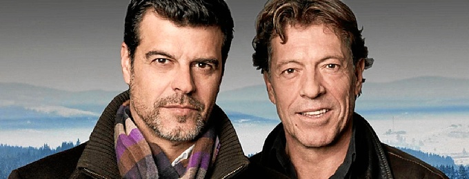 Los actores Antoni Ferreño y Ramón Langa.