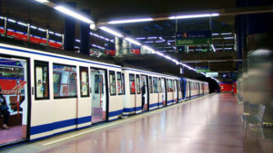 Metro de Madrid.