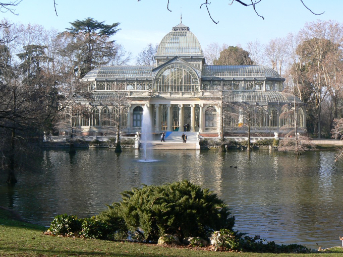 El Palacio de Cristal.