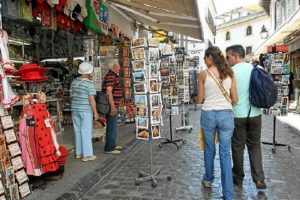 Turistas españoles.