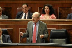 El ministro de Economía y Hacienda Cristóbal Montoro.