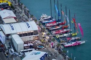 El puerto de Alicante, punto de partida de la competición. / Foto: Ainhoa Sanchez / Volvo Ocean Race