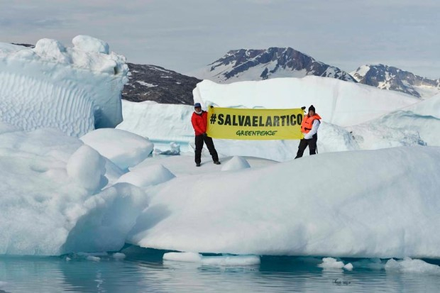 Campaña para salvar el Ártico.