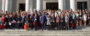 Jóvenes participantes del II International Youth Scientific Congress INVESTIGA I+D+I.