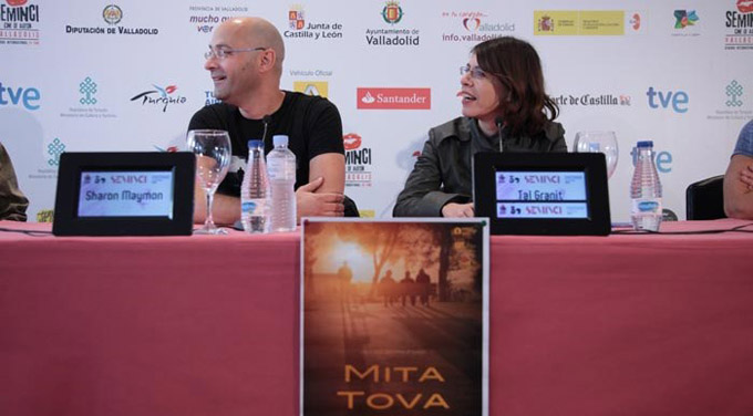 Los directores de 'MIta Tova'. / Foto: www.seminci.es