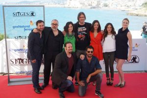 El equipo de 'Musarañas' en el Festival de Sitges. / Foto: www.facebook.com/sitgesfilmfestival