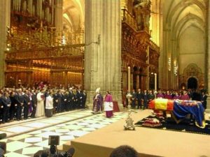 Funeral por el alma de la Duquesa de Alba. / Foto: Europa Press.