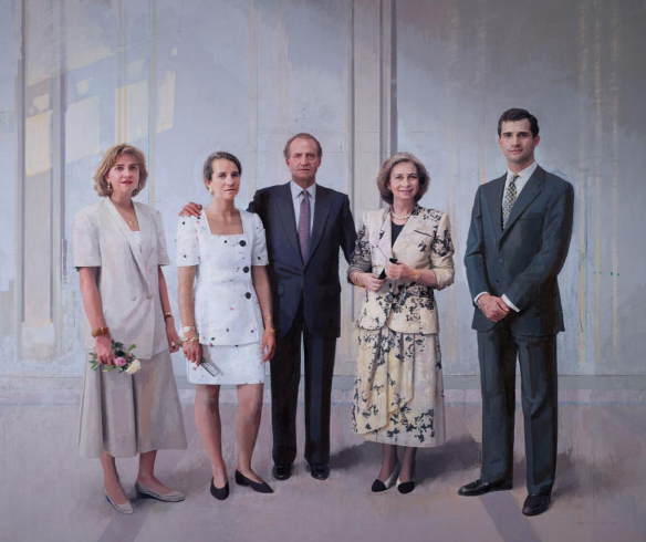 'La Familia de Juan Carlos I', de Antonio López.