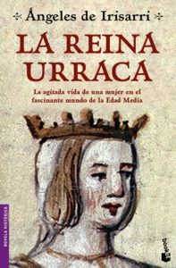 Uno de los libros de la escritora, 'La reina urraca'.