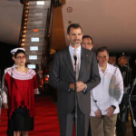 El Rey pronunció unas palabras a su llegada a México. / Foto: Casa Real.