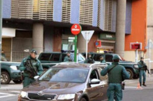 Detención de abogados de Eta. / Foto: Ministerio del Interior.