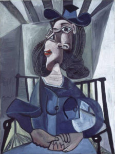 'Femme au chapeaux', de Picasso, podrá verse en el Museo del Prado. / Foto: www.museodelprado.es