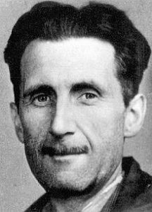 Retrato de George Orwell.