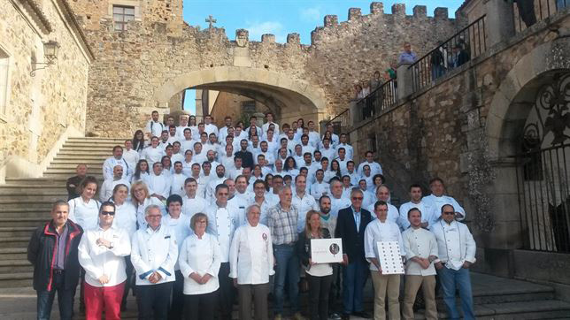 Cáceres ya es capital española de la gastronomía 2015. / Foto: Europa Press.