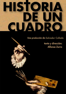 Cartel de 'Historia de un cuadro'.