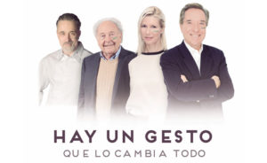 Varios famosos colaboran con la campaña de Feder.