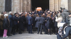 Último adiós a Lara. / Foto: Europa Press.