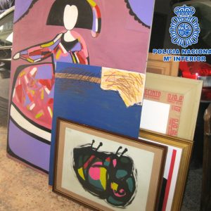 Obras de arte falsas.