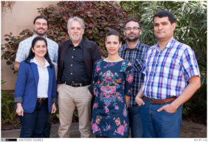 Grupo de investigación de la Universidad de La Laguna.