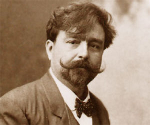 El compositor Isaac Albéniz. / Foto: www.biografiasyvidas.com