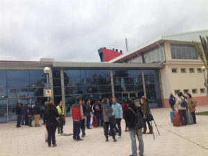 Pasajeros de los cruceros a su regreso a España. / Foto: Europa Press.