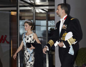 Los Reyes acudieron a la cena muy elegantes. / Foto: Casa Real.