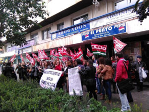 Huelga. / Foto: CCOO