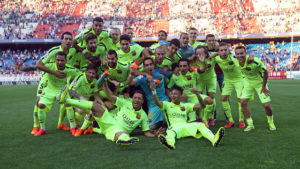 El Barcelona, vencedor de Liga. / Foto: www.fcbarcelona.es/