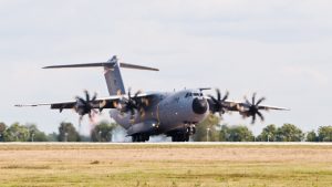 Un Airbus A400M, mismo modelo que el siniestrado en Sevilla.