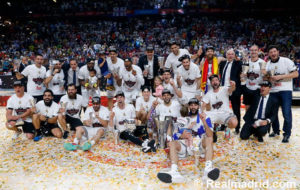 Ganadores de la Copa de Europa. / Foto: Real Madrid.