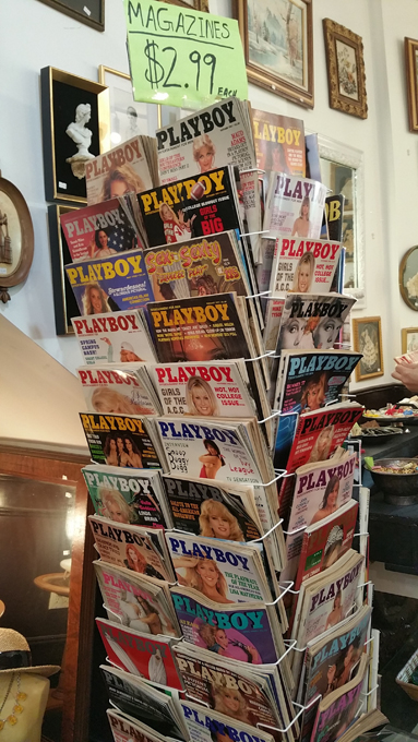 Ejemplares de 'Playboy'.