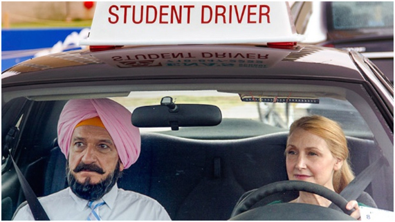 Escena de la película 'Aprendiendo a conducir'.