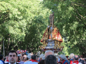 Procesión de San Fermín en Pamplona. / Foto: Europa Press.