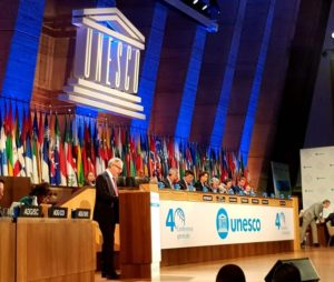 Intervención del ministro de Cultura y Deporte en funciones, José Guirao, en la 40ª Conferencia General de UNESCO.