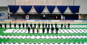 Homenaje a las víctimas del COVID-19 en la clausura del Palacio de Hielo de Madrid