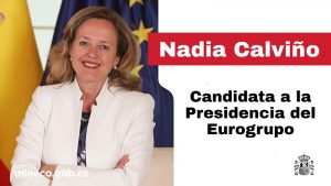 Nadia Calviño se postula como presidenta del Eurogrupo