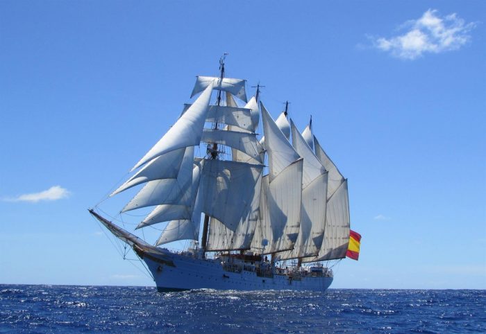 El buque escuela ‘Elcano’ zarpará sin ceremonia pública de despedida