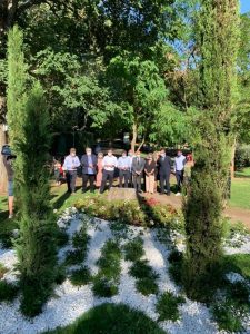 Cáceres inaugura el Jardín de la Memoria en recuerdo de los fallecidos por el covid-19