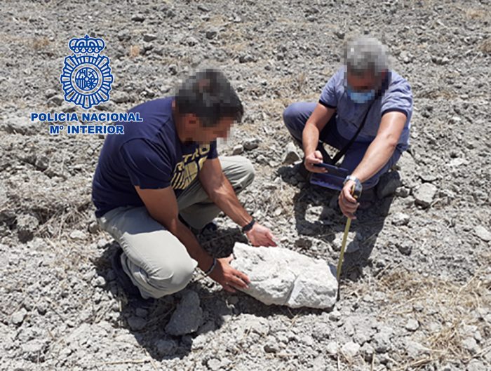 La Policía recupera diversas piezas arqueológicas de origen tartésico fenicio