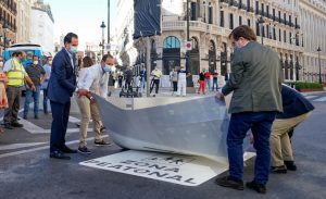 Madrid presume de un Kilómetro Cero sin coches