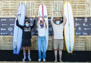 Carlota Jáuregui y Jon Garmendia, campeones absolutos de España de longboard 2020