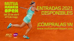 El Mutua Madrid Open pone a la venta las entradas para 2021