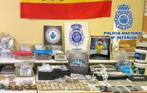 Pillados exportando droga camuflada mediante envíos de paquetería