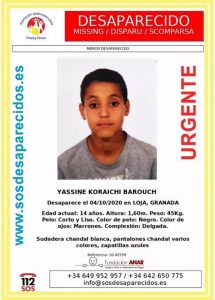 Buscan a un menor desaparecido en Loja