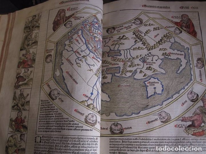 Un ejemplar del incunable 'Las Crónicas de Nuremberg' sale a la venta en un portal andaluz