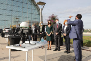 Valencia utiliza drones para el trasnporte de material sanitario